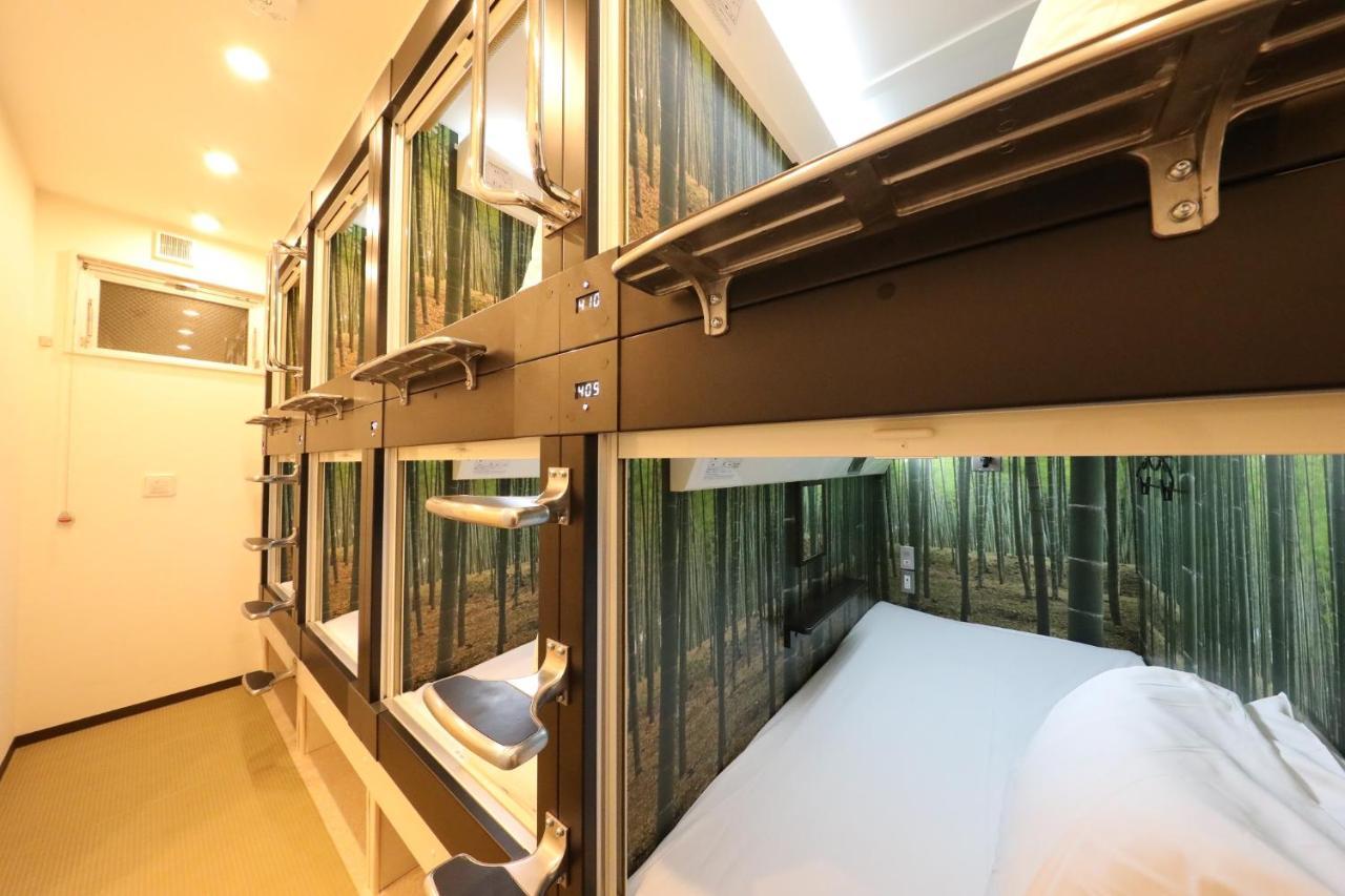 Shibuya Capsule Bamboo Hotel Tokio Buitenkant foto