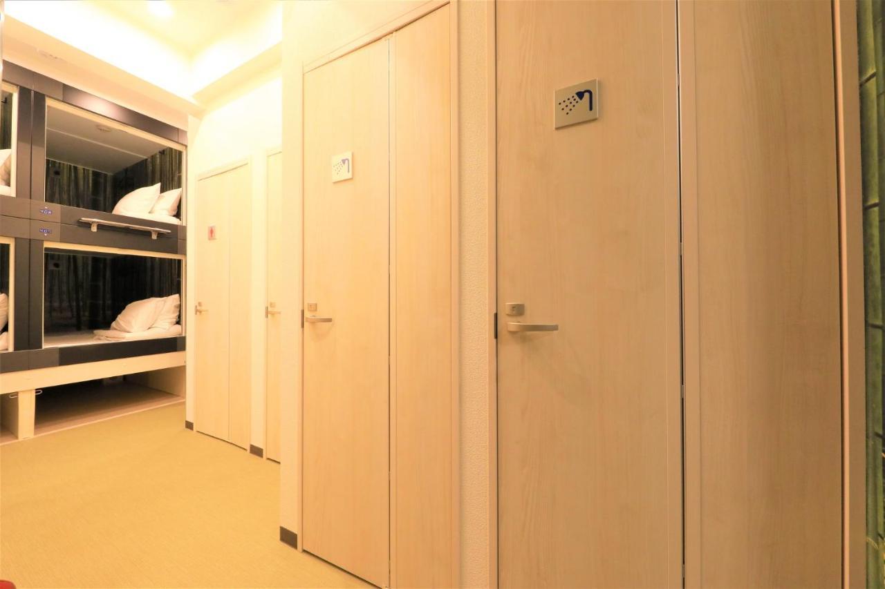 Shibuya Capsule Bamboo Hotel Tokio Buitenkant foto