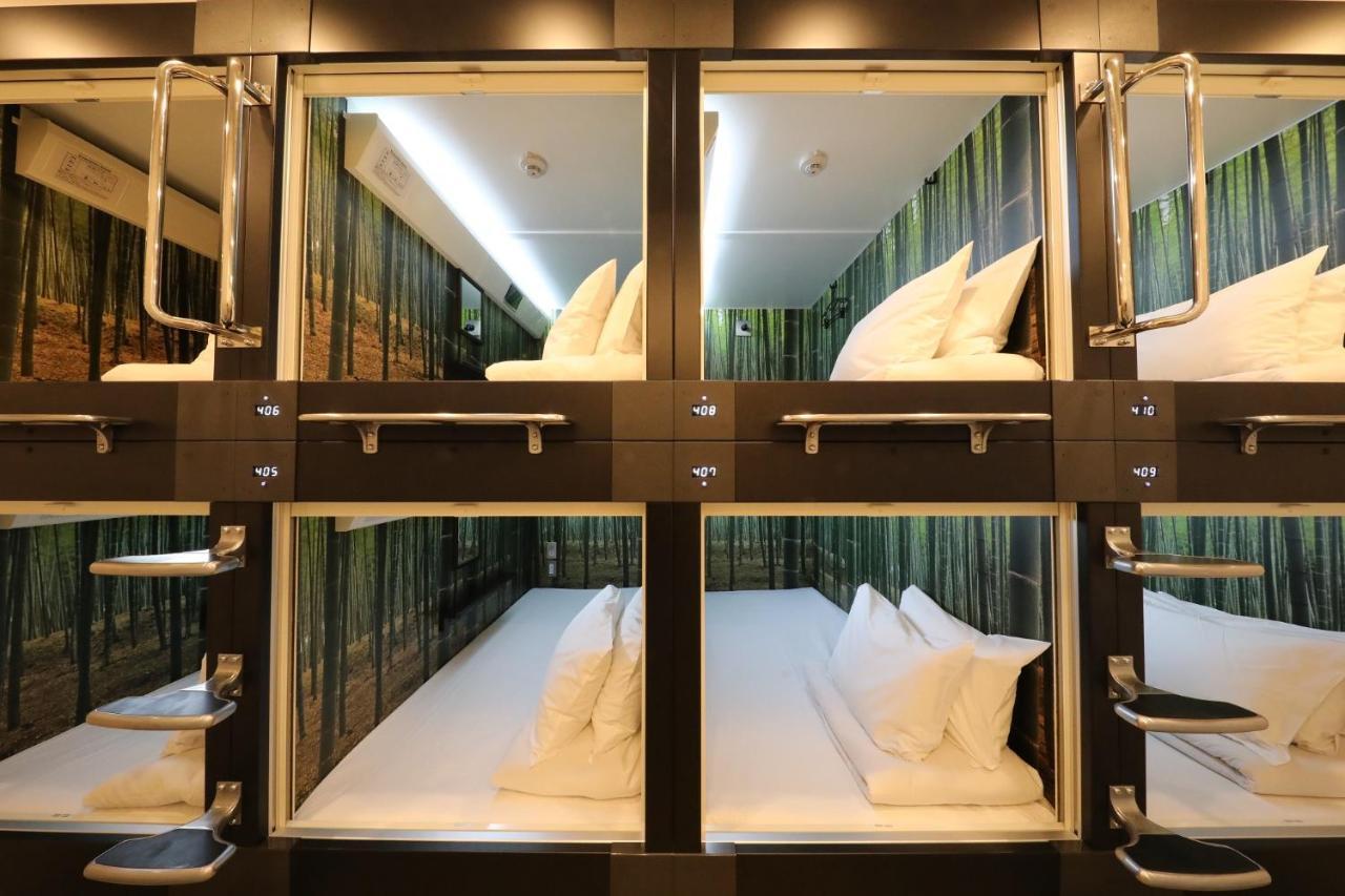 Shibuya Capsule Bamboo Hotel Tokio Buitenkant foto